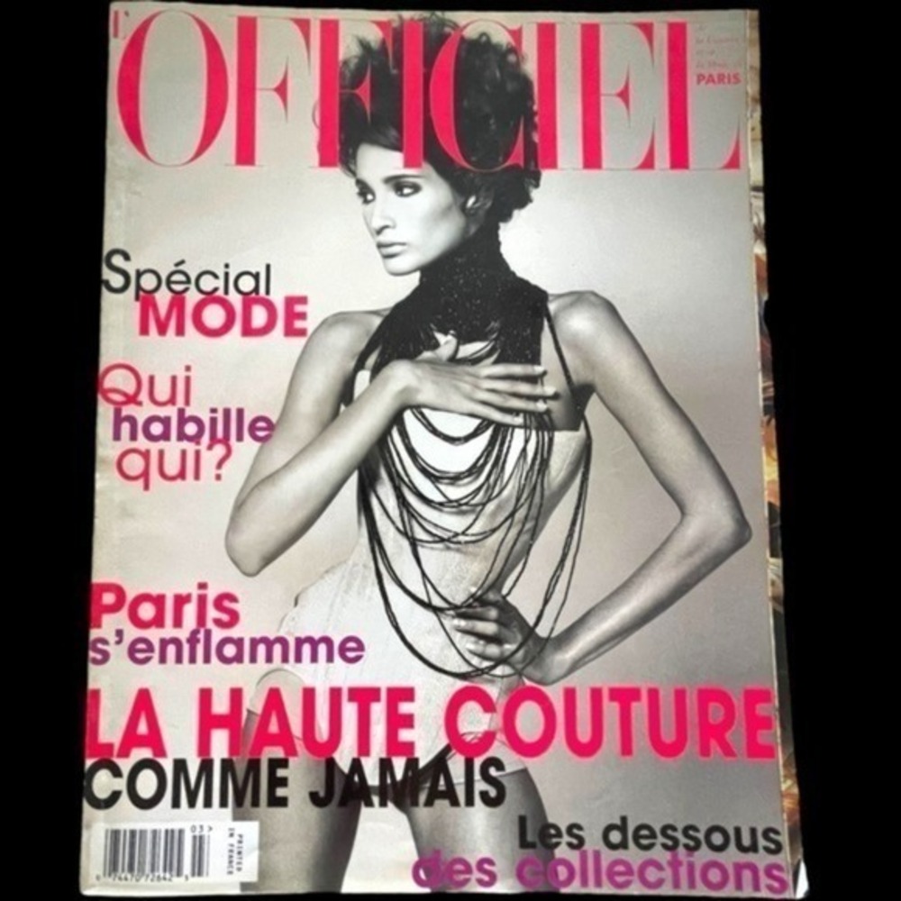 Dior L’Officiel French Fashion Magazine March 1997 Astrid Muñoz Musee Dior
